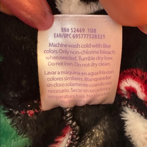 Secret Treasures Sleep Festive Black Pajama Pants w/Holiday Print Sz 3X (22/24) - Picture 4 of 4